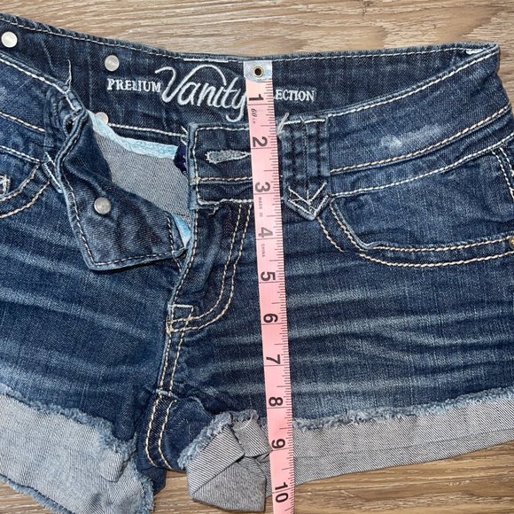 Vanity Jean Shorts Bundle sz 25 - Picture 4 of 6